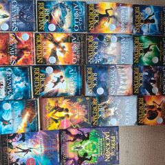Percy Jackson Series of Books (18)