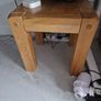 REDUCED Solid Oak nest of tables Image 2
