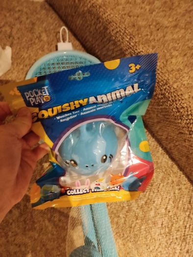 Tennis set and squishy toy