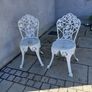 2 cast iron chairs Image 2