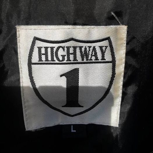 Leather Biker Vest size L