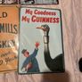 8 metal vintage style advertising book signs. includes Kellog's, Guinness , Colman's.Jameson,Bushmills Image 6