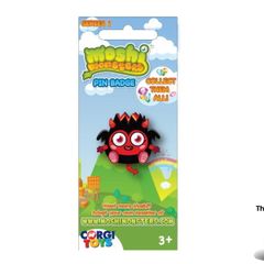 Corgi Moshi Monsters Series 1 Pin Badge Diavlo Brand New In Packet