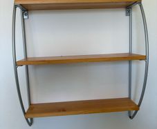 bathroom shelf unit