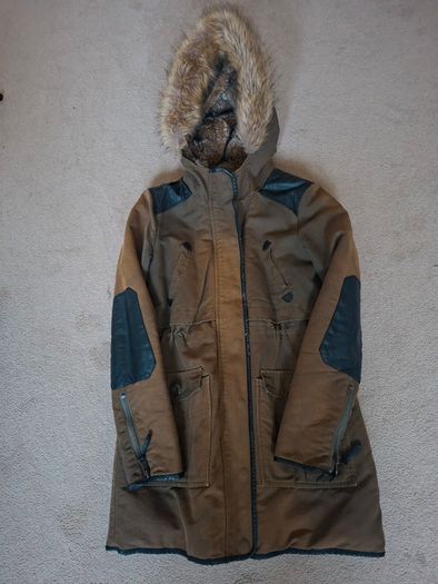 Zara Faux Fur lined Winter Parka
