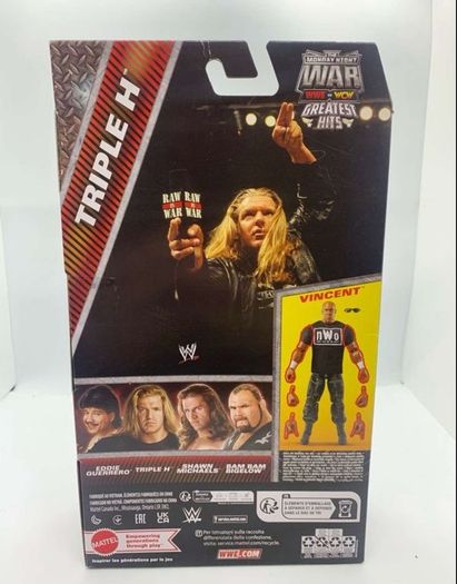 wwe elite Monday night wars Triple H action figure