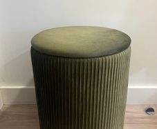 Footstool with storage