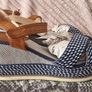 Wedge Navy Sandal Image 2