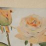 Print of a Yellow Rose Framed green frame Image 2