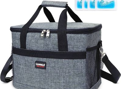Cool Bag, Large Capacity Lunch Bag, Insulated Box Soft Cooler Bags, Easy to Carry Outdoor BBQ/Picnic/Camping/Family Activitives (FREE SHIPPING)