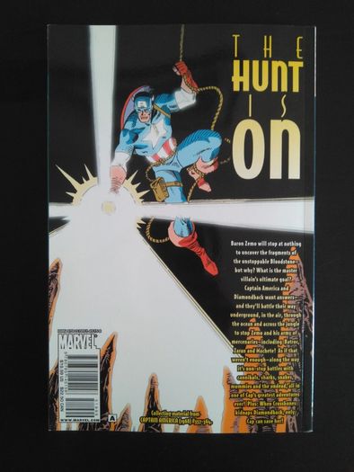 graphic novel - Captain America: the bloodstone Hunt tpb