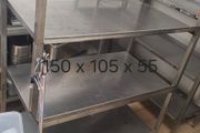 Stainless steel shelf
