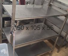 Stainless steel shelf