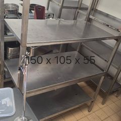 Stainless steel shelf