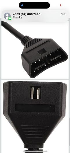 Launch  Main Test Cable, Main Cable OBDII Cable Replacement for Launch CRP 123 X Pro CRP 129 VIII Scan Tool