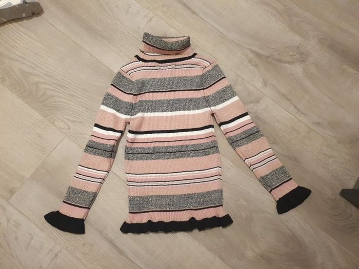 Girls high neck knitwear