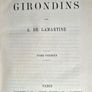 Very Scarce, Excellent Condition. Antique Set of French books, Histoire des Girondins by Lamartine. Image 6