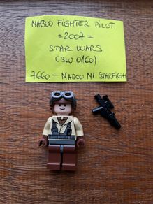 Lego minifigure Naboo Fighter Pilot sw0160 - 2007