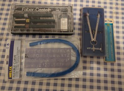 technical drawing set