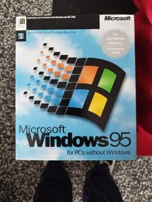 Windows 95 Microsoft new unopened