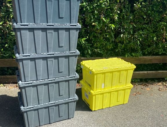 HIRE - Storage Crates Hire - Moving Home - Office - Storage Crates to Rent
