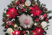 Christmas door wreath