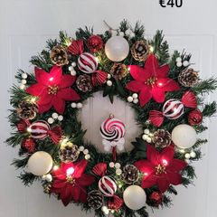 Christmas door wreath