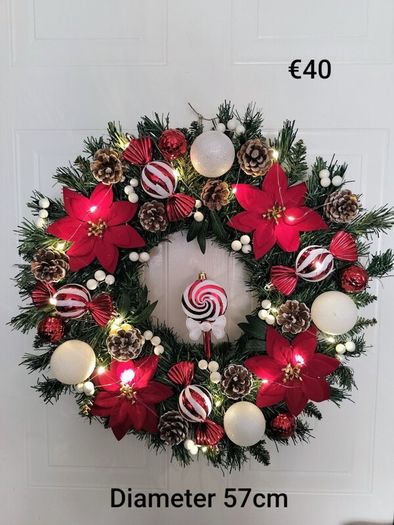 Christmas door wreath