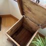 Antique Wooden Trunk/Blanket Box Image 2
