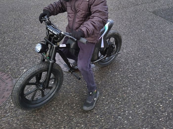 Electric kids bike
