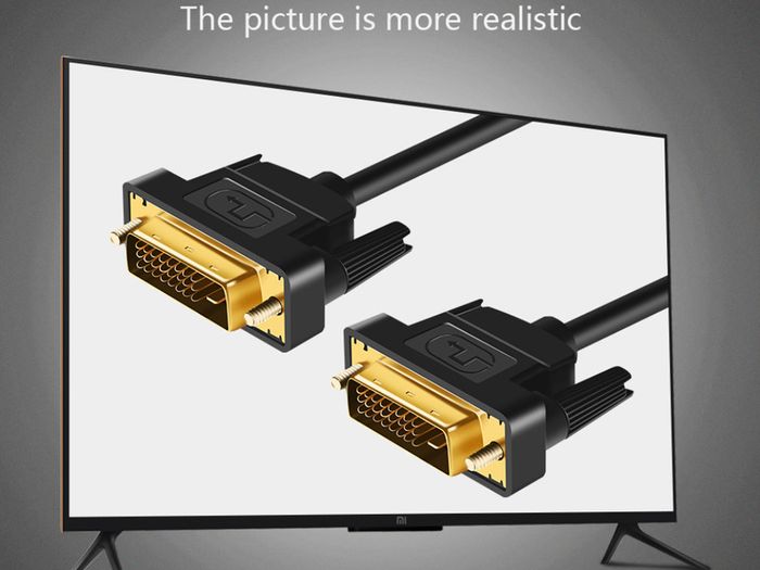 FSU 2M DVI-D (24+1) Dual Link (Male/Male) 1080P Gold-Plated Slim Cable (Brand New/Warranty)