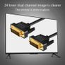 FSU 3M DVI-D (24+1) Dual Link (Male/Male) 1080P Gold-Plated Slim Cable (Brand New/Warranty) Image 7