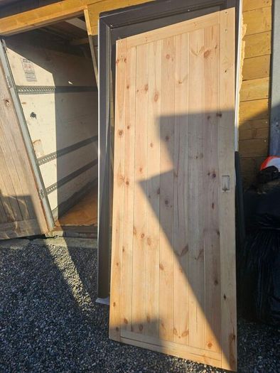 solid pine door suit shed