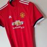 2017 adidas man utd home Size medium ptp 21" in excellent condition Image 4