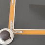 Antique Architectural Drawing table and Stool Made by UNIC of Paris and complete parallel bar and ruler Image 10