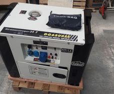 Diesel generator 6kva silenced