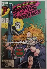 Ghost Rider / Blaze: Spirits Of Vengeance #2 1st Appearance Steel Vengeance (1992)