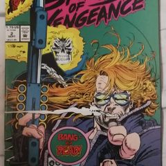 Ghost Rider / Blaze: Spirits Of Vengeance #2 1st Appearance Steel Vengeance (1992)