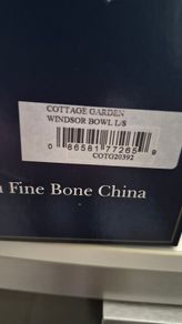 Aynsley cottage garden Windsor bowl still in box