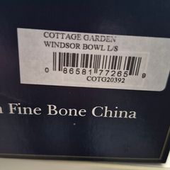 Aynsley cottage garden Windsor bowl still in box