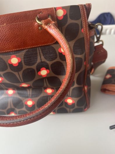 Orla Kiely matching wallet and bag