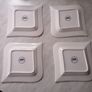 4 Dessert Plates Image 2