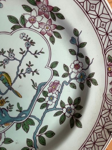 2 ADAMS English Ironstone Plates