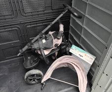 QPlay Rito Star Folding Trike Grey