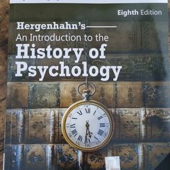 History of Psychology Book