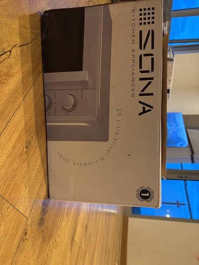 Sona 20Litre Silver Microwave Oven