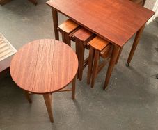 Poul Hundevad Nest of Five Tables - Warehouse and Showroom Open Sat 31st October 12 till 4pm Eircode R95T227