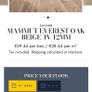 12mm Everest Oak Beige Laminate Flooring Image 4