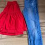 girl's skirt, free jean Image 3