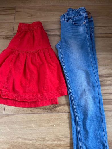 girl's skirt, free jean